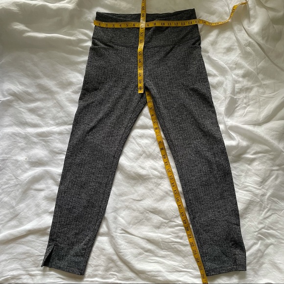 Athleta Mercer Pant Herringbone M Legging Black White - Picture 3 of 6